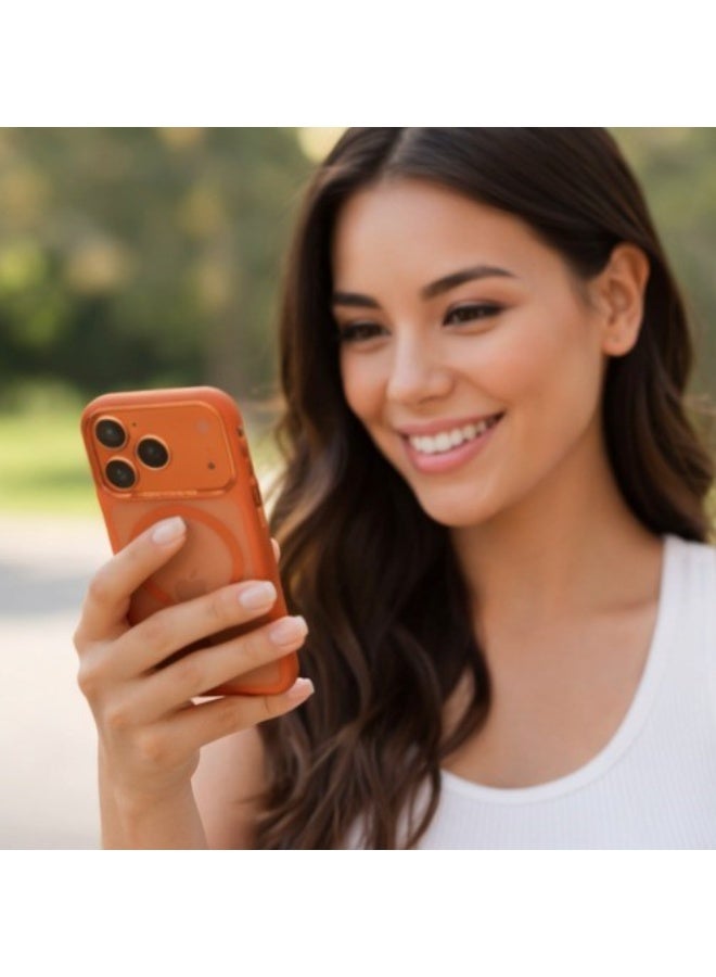 بينكس جراب Benks المميز لهاتف iPhone 17 Pro بلون الضباب، متوافق مع زر التحكم بالكاميرا، ومتوافق مع MagSafe، جراب حماية عسكري مصنوع من ألياف كيفلر من دوبونت - Image 5